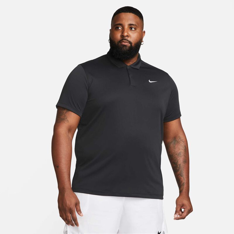 NikeCourt Dri-FIT, Negro/Blanco, hi-res