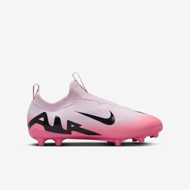 Nike Jr. Zoom Mercurial Vapor 15 Academy MG, Espuma Rosa /Negro, hi-res