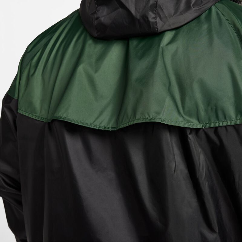 Nike Sportswear Windrunner, Negro/Abeto/Avalancha lima, hi-res