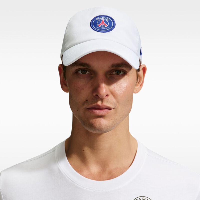 [Ljava.lang.String;@2cfcffdc Paris Saint Germain Nike Club Cap Poly 5P, Blanco, hi-res