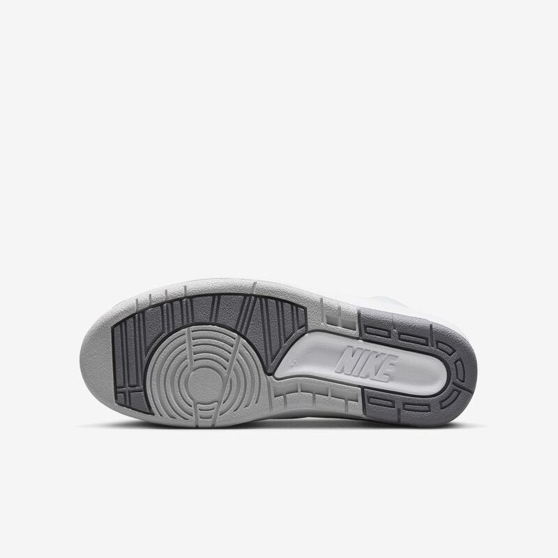 Air Jordan 2 Retro, Blanco/Sail/Negro/Gris cemento, hi-res