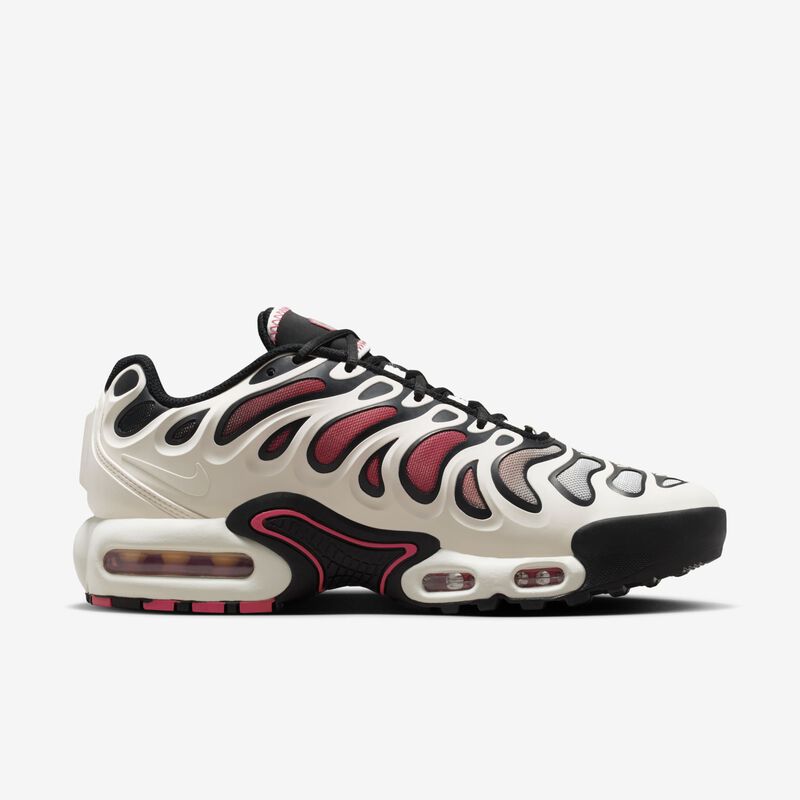 Nike Air Max Plus Drift, Fantasma/Plata Metalizado-Negro-Rojo Fuego, hi-res