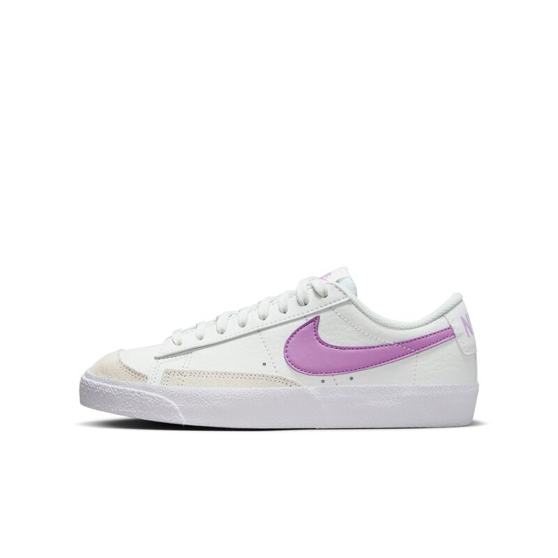 Nike Blazer Low 77, Blanco cumbre/Blanco/Fucsia enérgico, hi-res