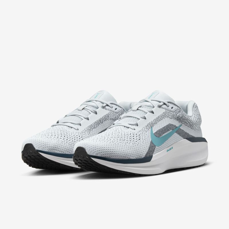 Nike Winflo 11, Platino Puro/Cactus Polvoriento: Azul Marino Armory, hi-res