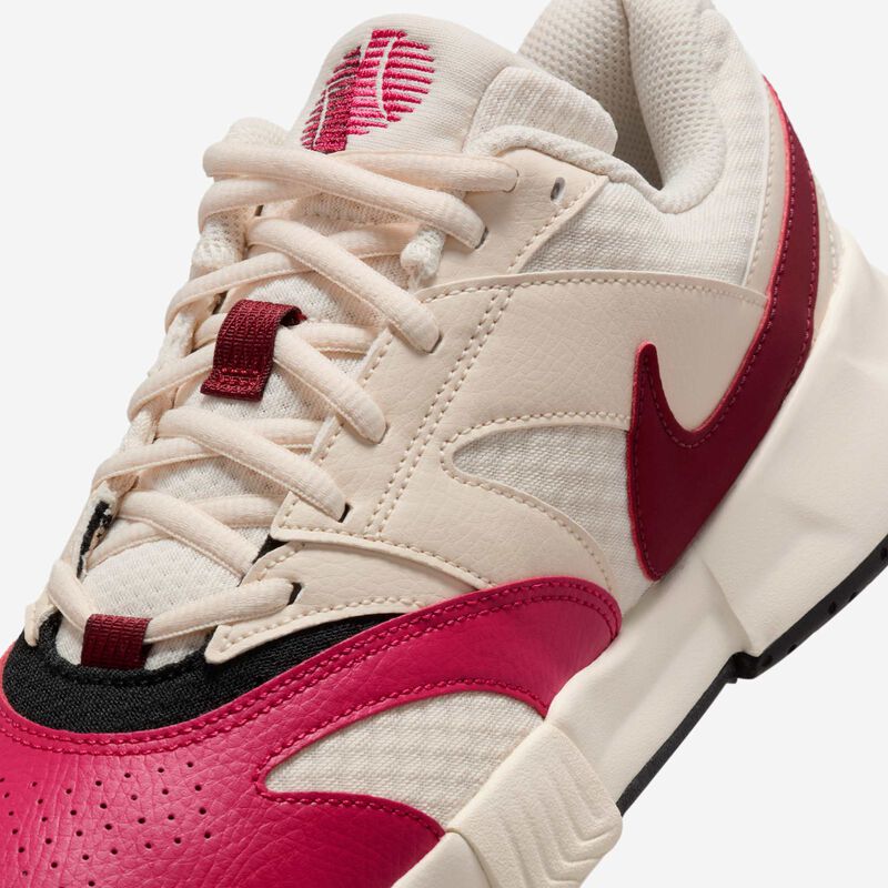NikeCourt Lite 4, Marfil pálido/Vela/Negro/Equipo Rojo, hi-res