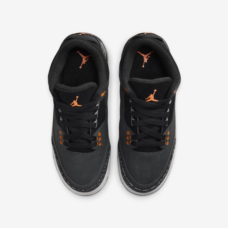 Air Jordan 3 Retro, Estadio Nocturno/Naranja Total-Negro, hi-res