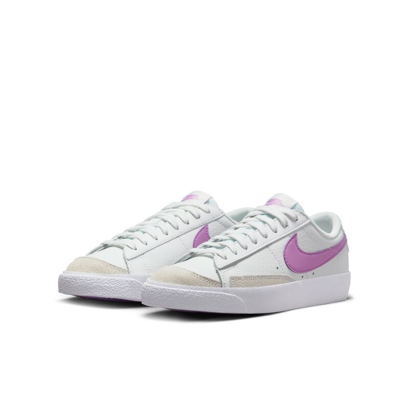 Nike Blazer Low 77, Blanco cumbre/Blanco/Fucsia enérgico, hi-res