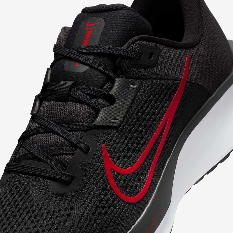 Nike Quest 6, Negro/Blanco/Rojo universitario, hi-res