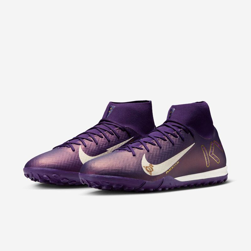 Nike Mercurial Superfly 10 Academy "Kylian Mbappé", Morado Grandioso/Marfil Pálido, hi-res