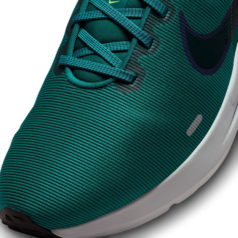 Nike Downshifter 12, Verde azulado geoda/Tinta violeta/Explosión lima/Negro, hi-res