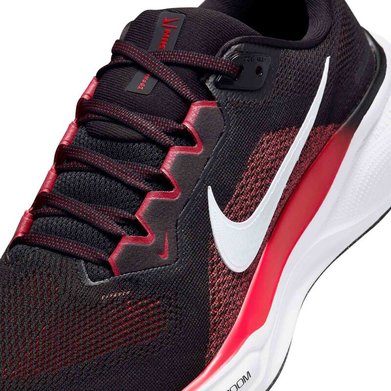 Nike Pegasus 41, Negro/Fire Red/Blanco, hi-res