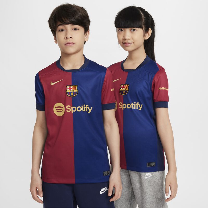 FC Barcelona local 2024/25 Stadium, Azul Real Intenso/Rojo Noble/Club De Oro, hi-res