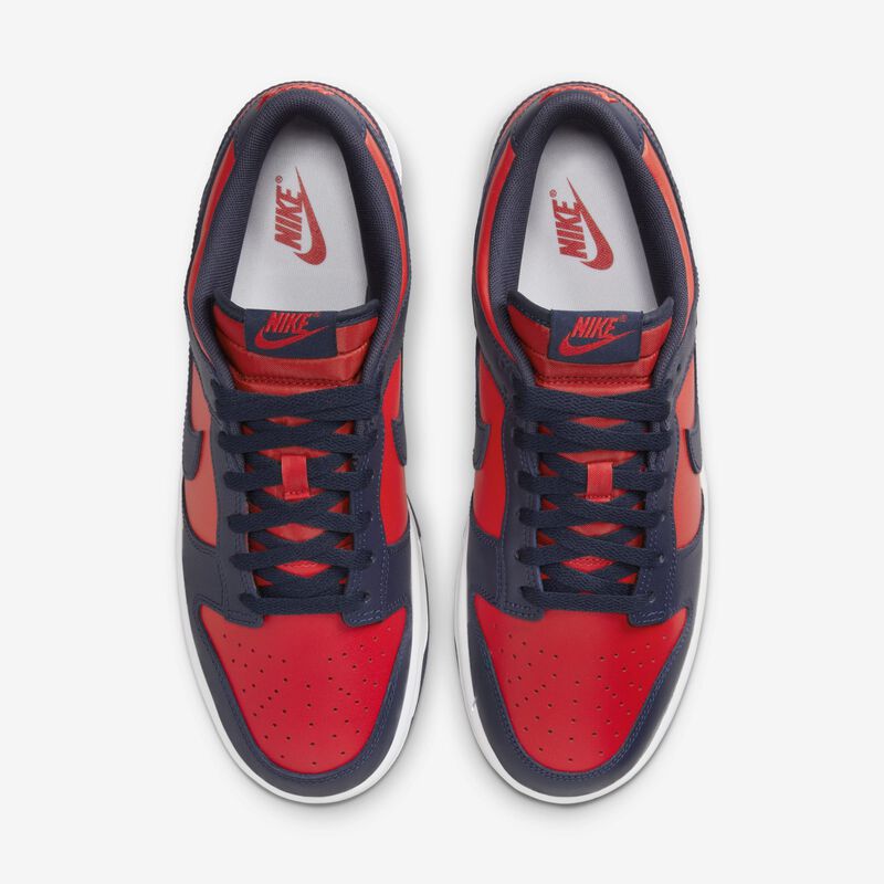 Nike Dunk Low Retro, Rojo Universitario/Blanco/Obsidiana, hi-res
