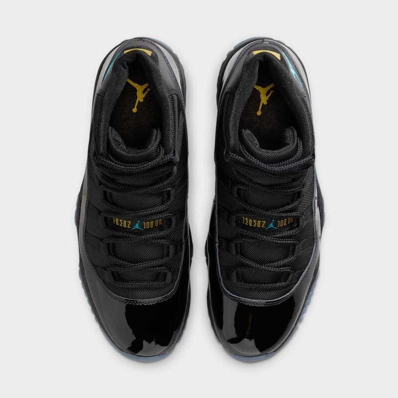 Air Jordan 11 Retro "Gamma Blue", Negro/Azul gamma/Ma&iacute;z universitario, hi-res