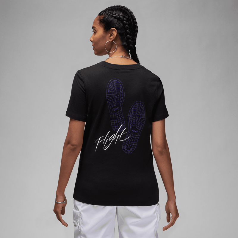 Jordan Flight T-Shirt, NEGRO, hi-res