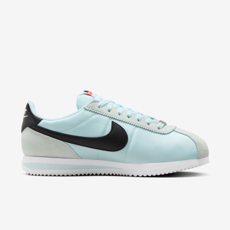 Nike Cortez Textile, Azul Glacial/Blanco/Naranja Seguridad/Negro, hi-res