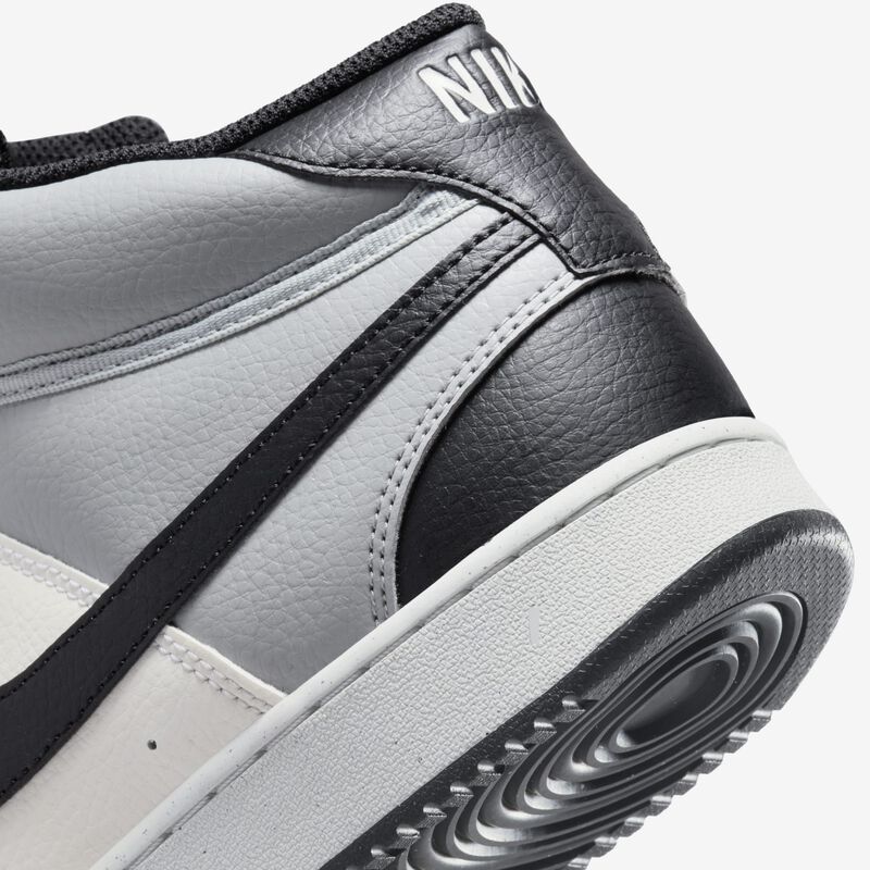 Nike Court Vision Mid Next Nature, Gris Humo Claro/Vela/Negro, hi-res