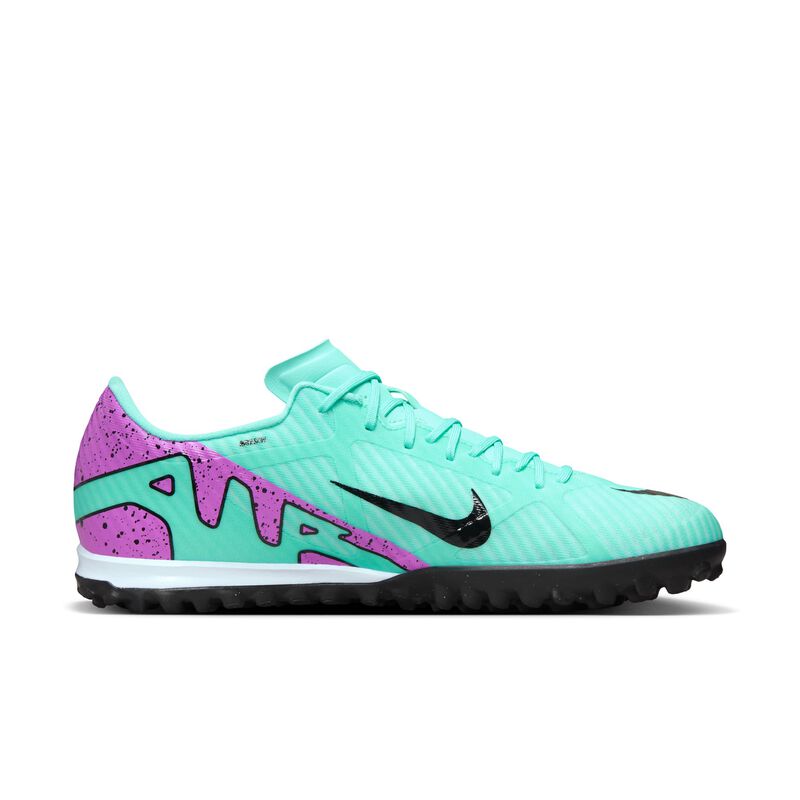 Nike Zoom Mercurial Vapor 15 Academy TF, Hiperturquesa/Negro/Blanco/Sueño fucsia, hi-res