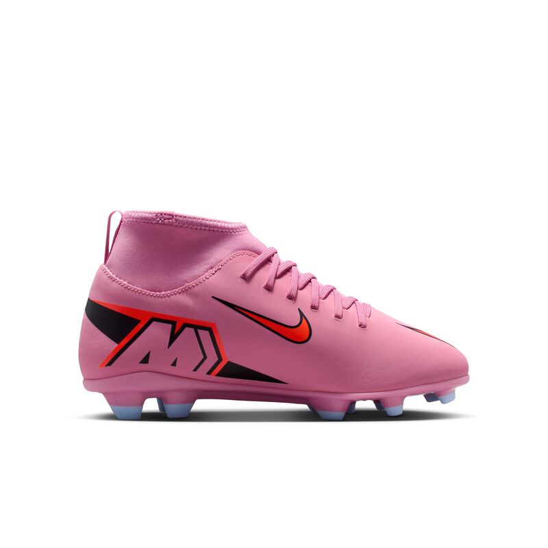 Nike Jr. Mercurial Superfly 10 Club, Flamenco Mágico/Carmesí Total/Negro, hi-res