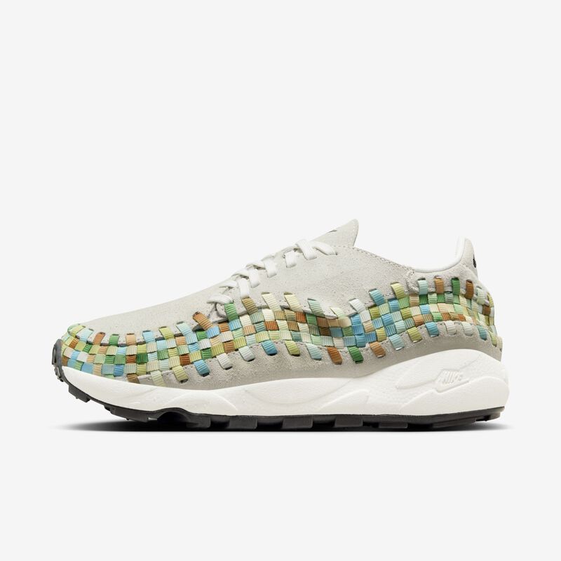 Nike Air Footscape Woven, Blanco Cumbre/Granizo/Multicolor/Negro, hi-res