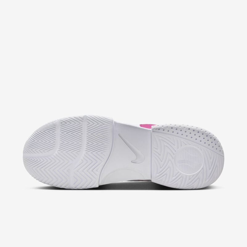 NikeCourt Lite 4, Blanco/Negro/Rosa Alegre, hi-res