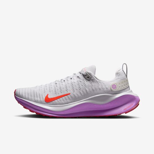 Nike InfinityRN 4, Gris Vasto/Carmesí Brillante-Violeta Intenso, hi-res