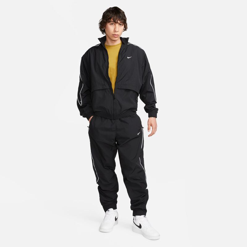 Nike Solo Swoosh, Negro/Blanco, hi-res