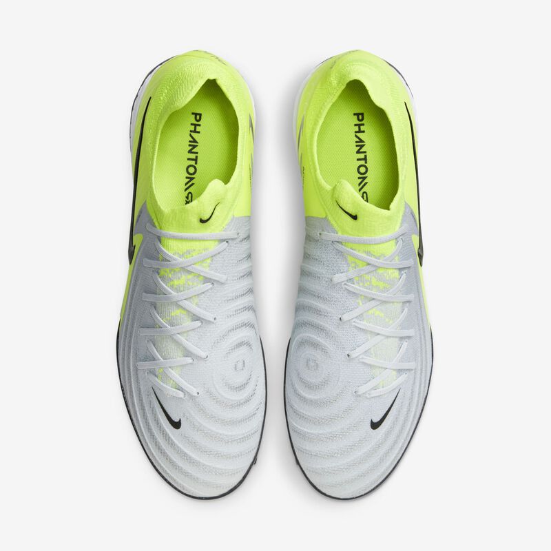 Nike Phantom GX 2 Pro, Plata Metalizada/Negro-Voltio, hi-res
