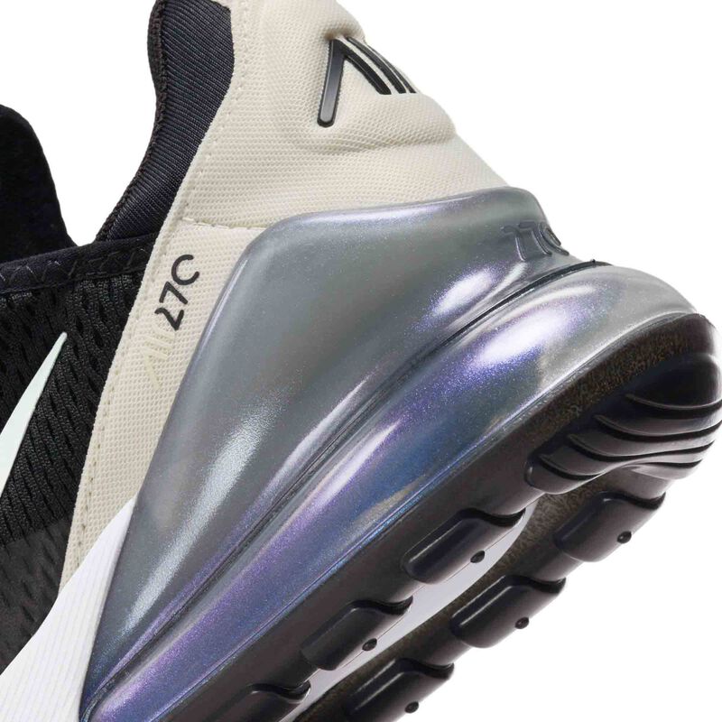 Nike Air Max 270, Negro/Fantasma/Rosa feroz/Plata metalizado, hi-res