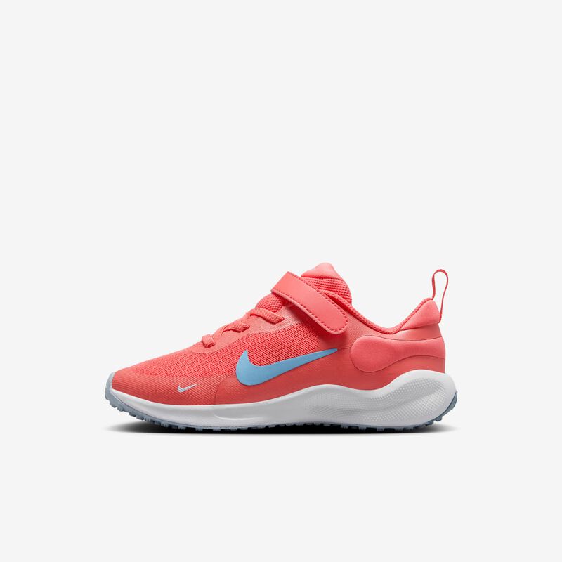 Nike Revolution 7, Brasa Mágica/Tinte Azul/Blanco/Azul Psíquico, hi-res