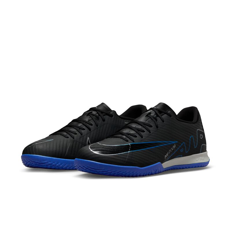 Nike Zoom Mercurial Vapor 15 Academy IC, Negro/Hiperroyal/Cromo, hi-res