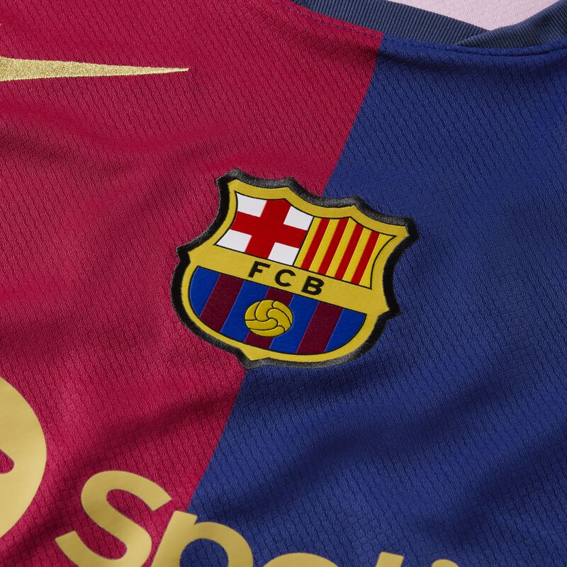 FC Barcelona local 2024/25 Stadium, Azul Real Intenso/Rojo Noble/Oro Club, hi-res