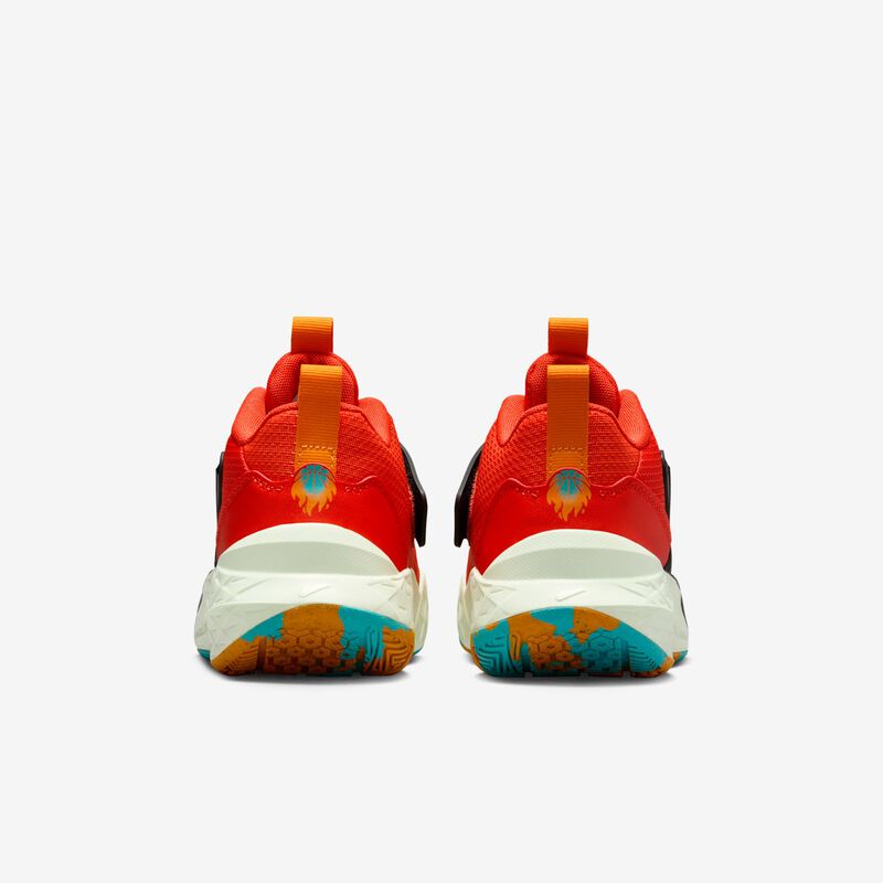 Nike Team Hustle D 12, Rojo Picante/Cactus Empolvado/Tinte Volt/Piel De Naranja, hi-res