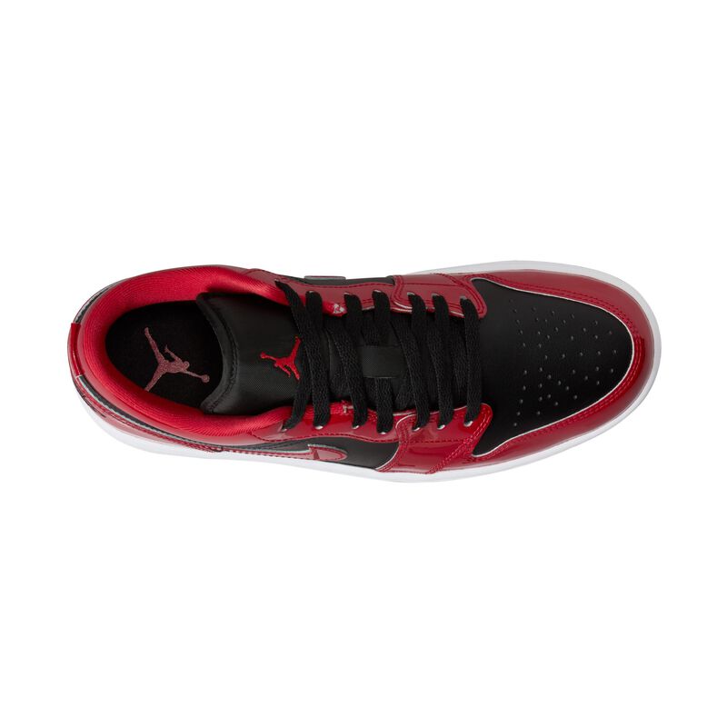 Air Jordan 1 Low Se, Negro/Blanco/Rojo universitario, hi-res