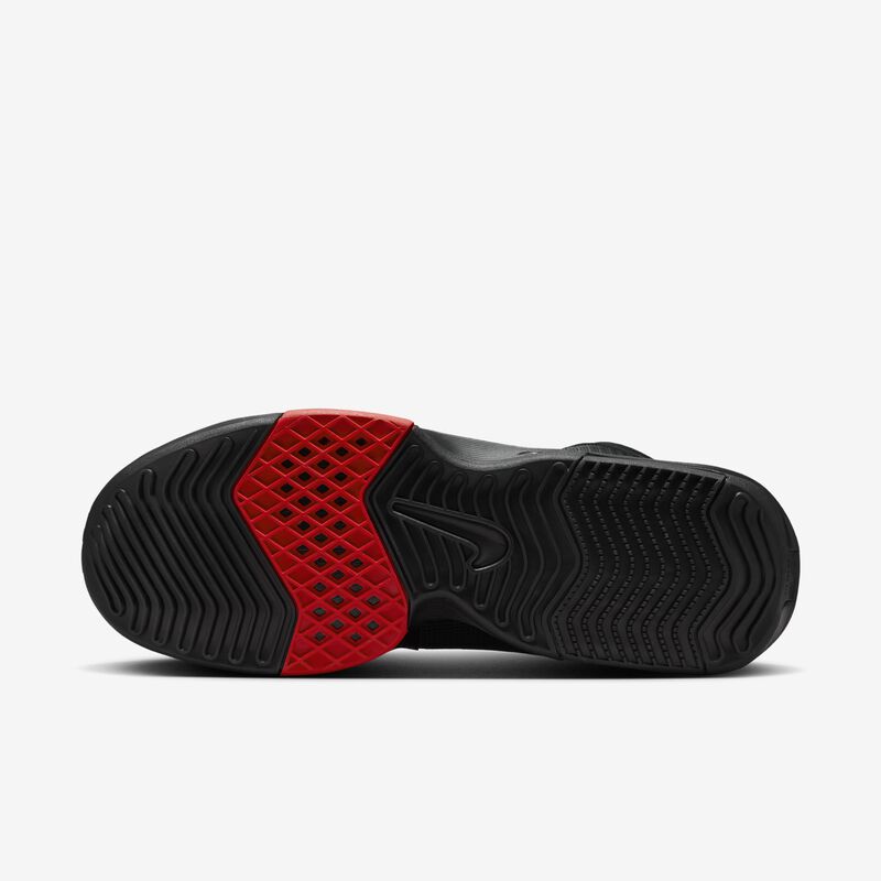 LeBron Witness 8, Negro/Rojo Universidad/Blanco, hi-res