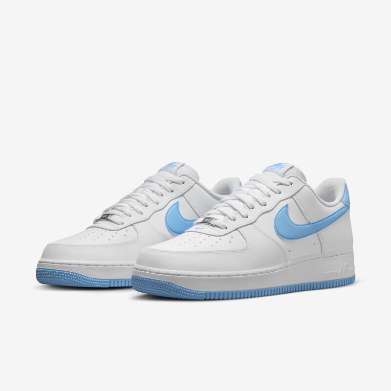 Nike Air Force 1 '07, Blanco/Acuario Azul-Blanco, hi-res