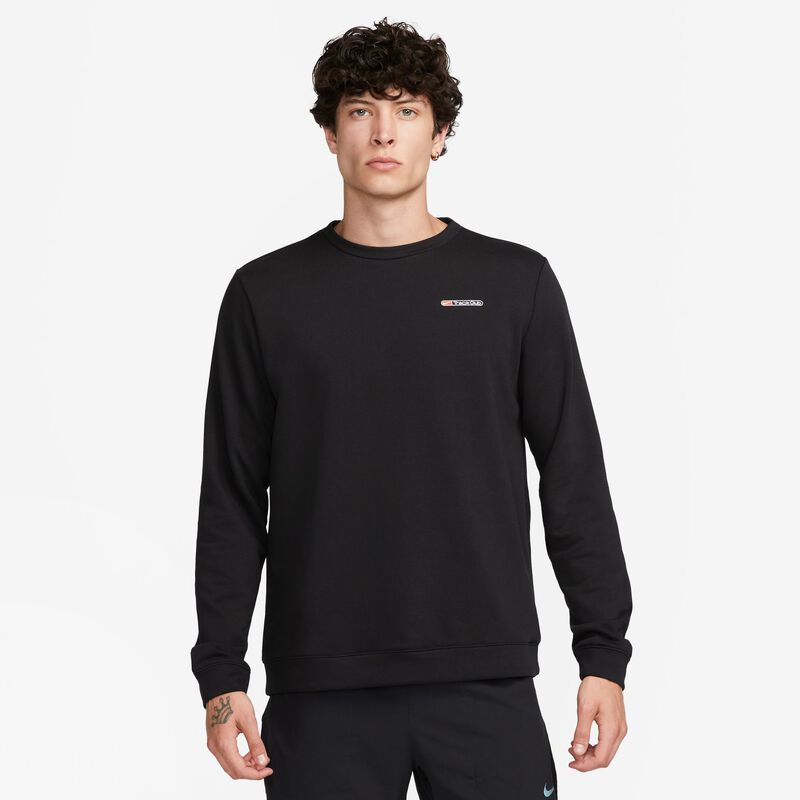 Club de atletismo Nike Dri-FIT, Negro/Blanco Cumbre, hi-res