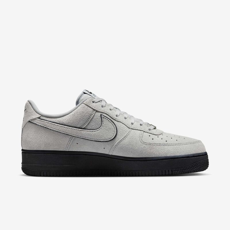 Nike Air Force 1 '07 LV8, Gris Humo Claro/Gris Humo Claro-Negro, hi-res