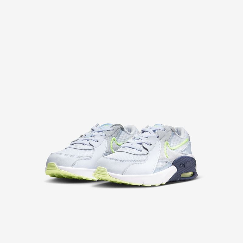 Nike Air Max Excee, Gris Fútbol/Azul Armería Claro/Marino Noche/Medio Volt, hi-res
