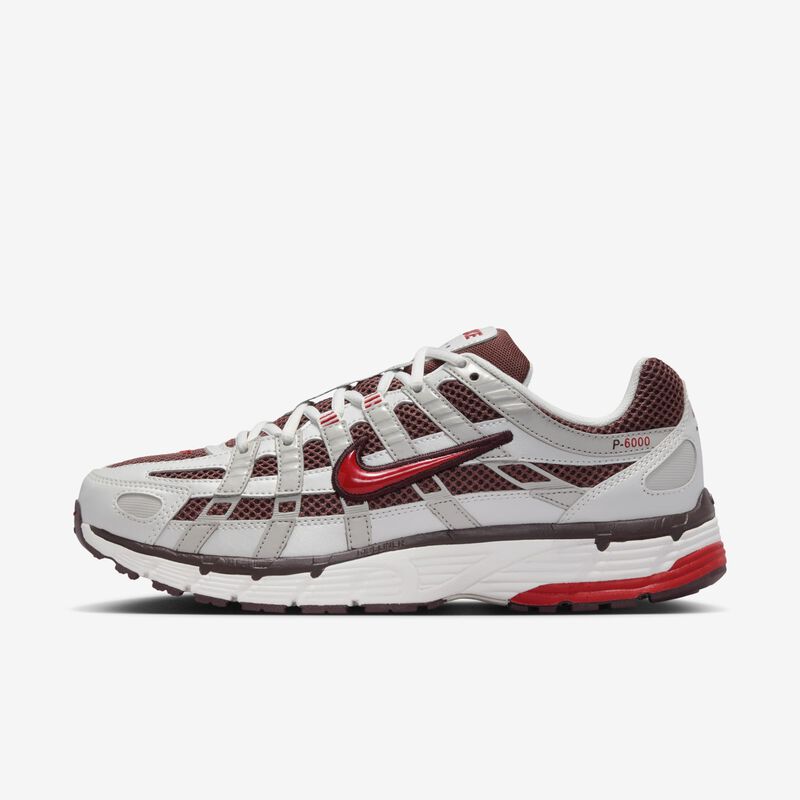 Nike P-6000, Blanco Cumbre Metalizado/Poni Oscuro/Mena De Hierro Claro/Rojo Pasión, hi-res