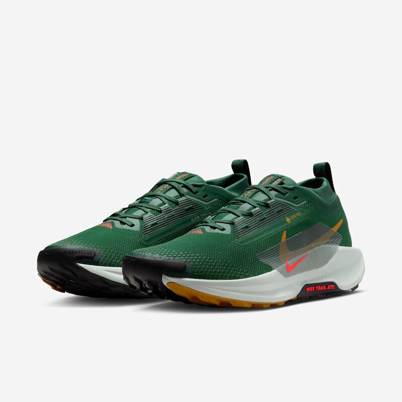 Nike Pegasus Trail 5 GORE-TEX, Abeto/Verde arcilla/Ocre del desierto/Carmesí brillante, hi-res