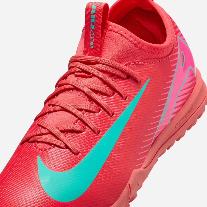 Nike Jr. Mercurial Vapor 16 Academy, Brasa Resplandor/Verde Aurora, hi-res