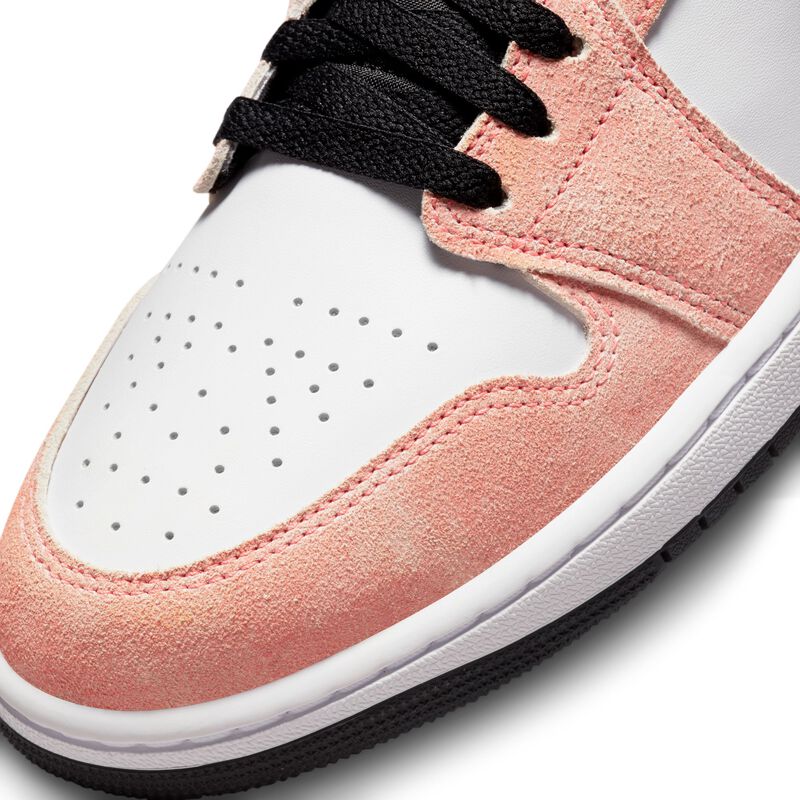 Air Jordan 1 Mid SE, Ascua mágica/Blanco/Negro/Reloj de sol, hi-res