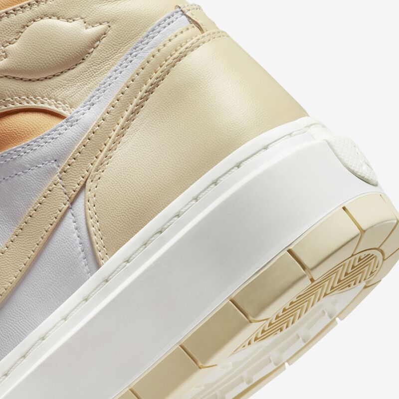Air Jordan 1 Elevate High, Oro celeste/Blanco/Vela/Muselina, hi-res