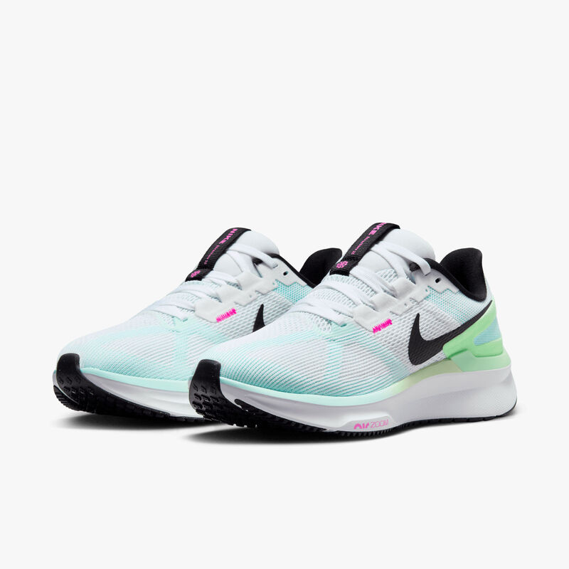Nike Structure 25, Blanco/Azul glacial/Verde vapor/Negro, hi-res