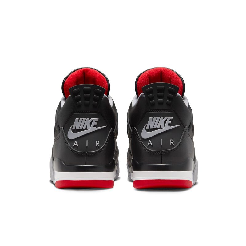 Air Jordan 4 Retro "Bred Reimagined", Negro/Gris cemento/Blanco cumbre/Rojo fuego, hi-res