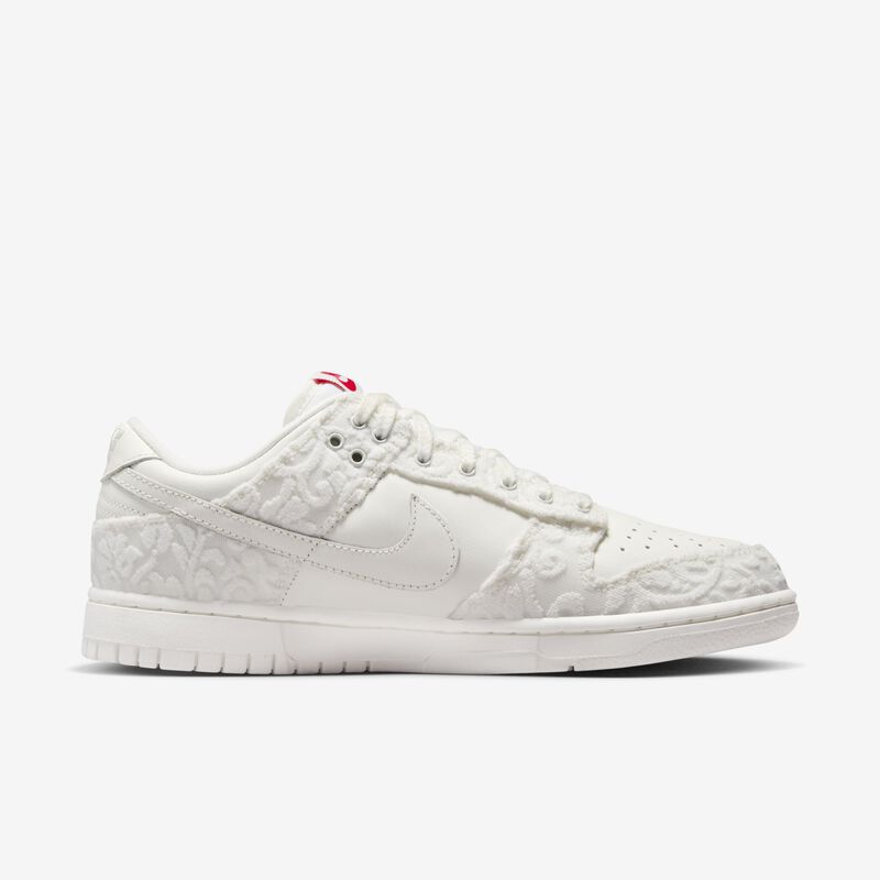 Nike Dunk Low, Vela/Vela-Universidad Rojo-Clorofila, hi-res