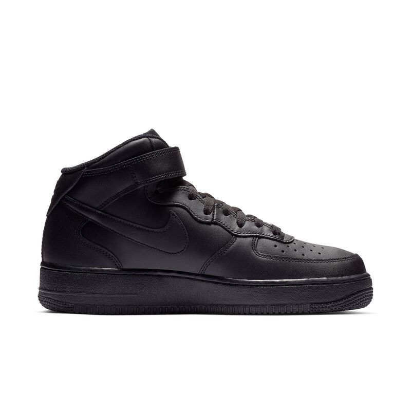 Nike Air Force 1 Mid '07, Negro/Negro, hi-res