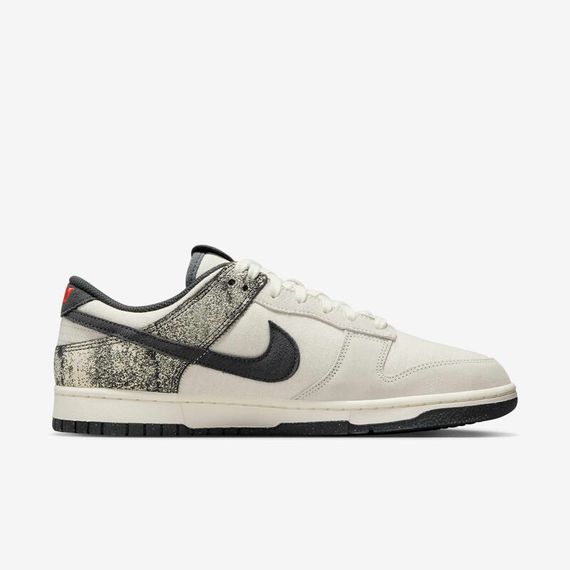 Nike Dunk Low Retro SE, Marfil Pálido/Rojo Picante/Gris Humo Oscuro, hi-res