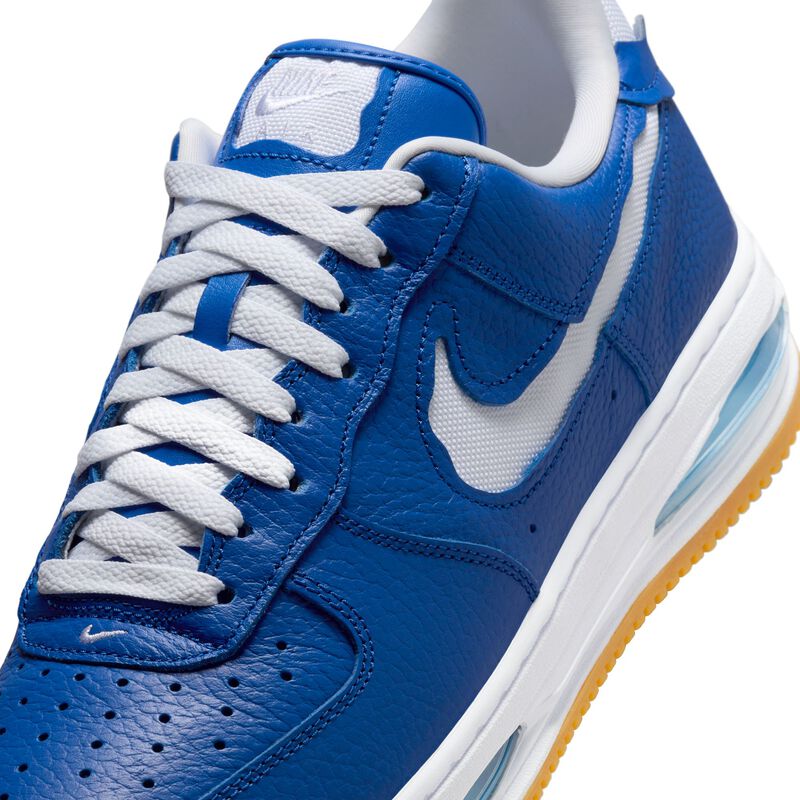 Nike Air Force 1 Low EVO, Tm Royal/Blanco-Azul Acuario-Amarillo Goma, hi-res